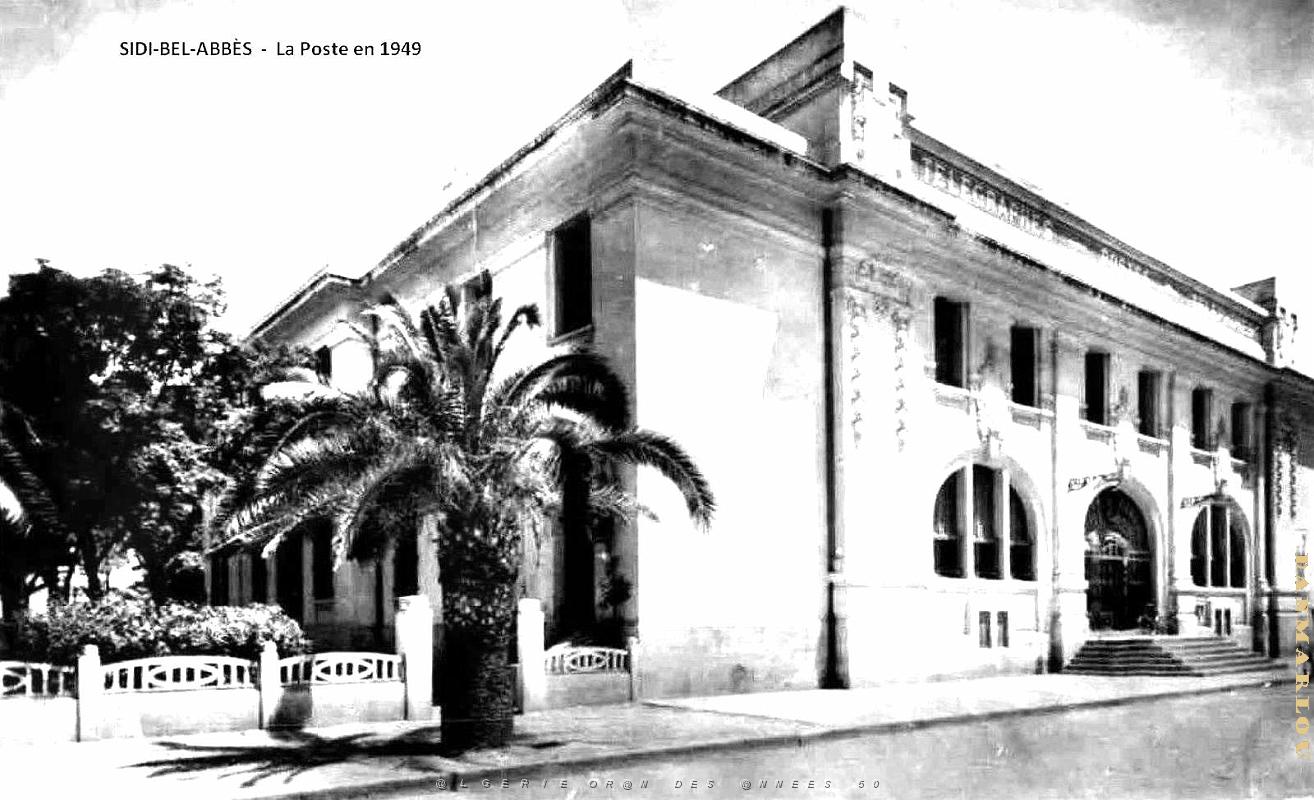 Sidi-Bel-Abbes - Poste - 1949 0704.jpg